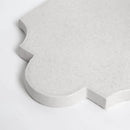 Cloud White Glossy San Felipe Ceramic Tiles 6x7 3/8