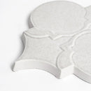 Cloud White Glossy Sofia Ceramic Accent Tiles 6x7 3/8