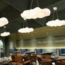 GobekUsa Cloud LED Ceiling Chandelier - Nordic Minimalist White Design