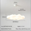 GobekUsa Cloud LED Ceiling Chandelier - Nordic Minimalist White Design