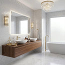 Cloud Polished Hexagon Glass Mosaics 11 3/4x11 1/2