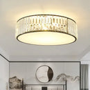 GobekUsa Crystal Zen Ceiling Light for Living Room, Bedroom, and Dining Room