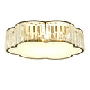 GobekUsa Crystal Zen Ceiling Light for Living Room, Bedroom, and Dining Room