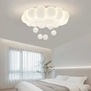 GobekUsa Dimming Pendant Chandelier Light with PE Lampshade for Living Room Bedroom
