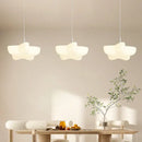 GobekUsa Cloud White Modern Chandelier Floating Pendant Lamp Kitchen Island Light
