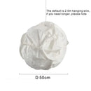 GobekUsa Cloud White Pendant Light: Rice Paper Ball Lampshade for Kitchen Island, Restaurant & Kids Room