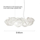 GobekUsa Cloud White Pendant Light: Rice Paper Ball Lampshade for Kitchen Island, Restaurant & Kids Room