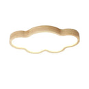 GobekUsa Cloud Wood Ceiling Light for Children's Room