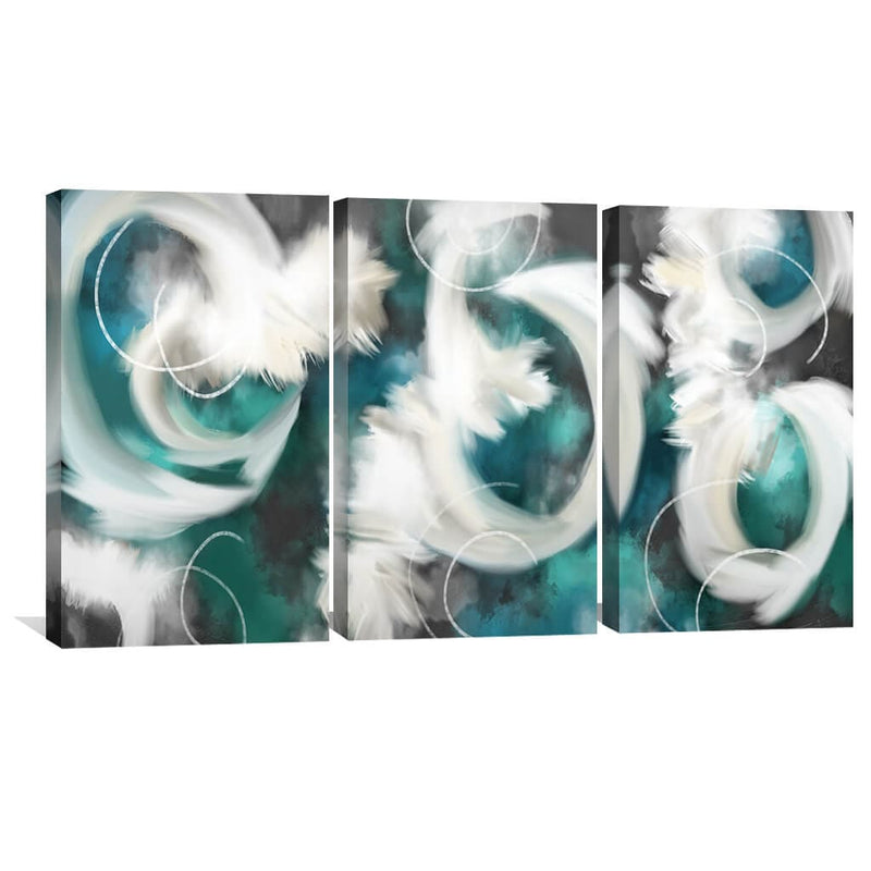 Clouded Abstract Canvas