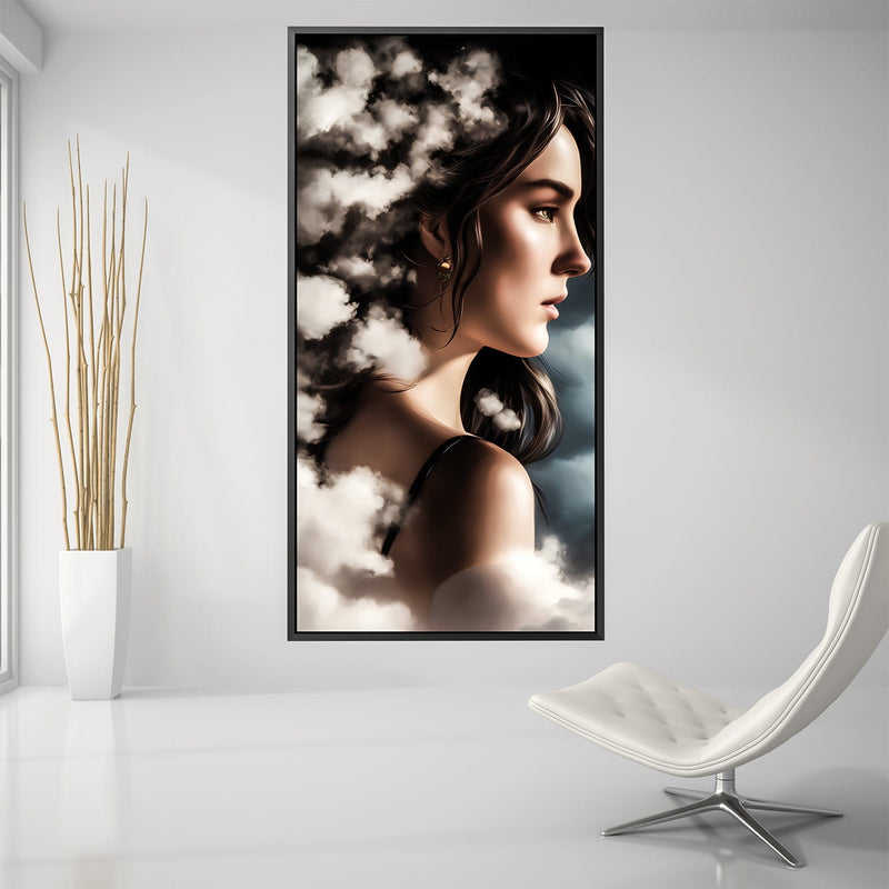 Clouded Gaze Canvas