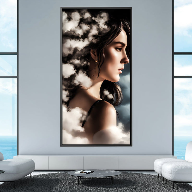 Clouded Gaze Canvas