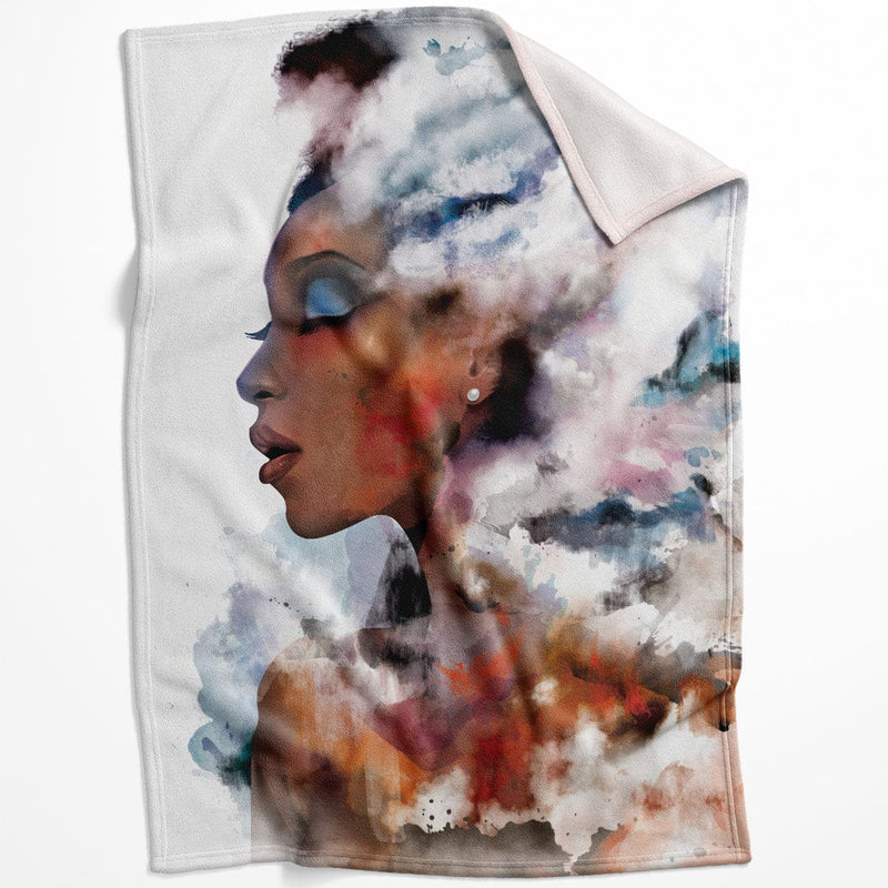 Clouded Woman A Blanket