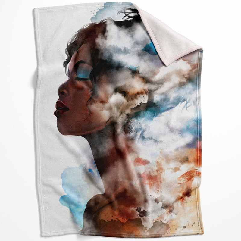 Clouded Woman C Blanket