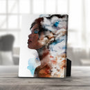 Clouded Woman C Desktop Canvas