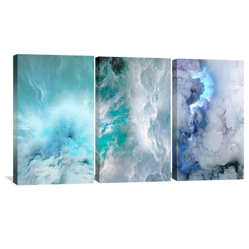 Cloudy Wave Canvas