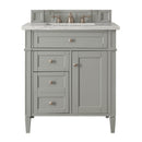 James Martin Brittany 30" Single Bathroom Vanity, Urban Gray