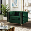 Giovanni Velvet Club Chair