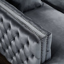 Giovanni Velvet Club Chair