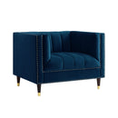 Milton Velvet Club Chair