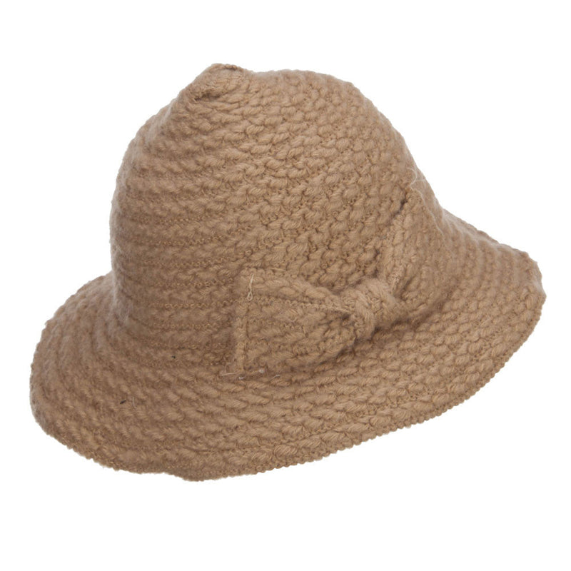 Women's Chenille Wired Brim Bucket Hat