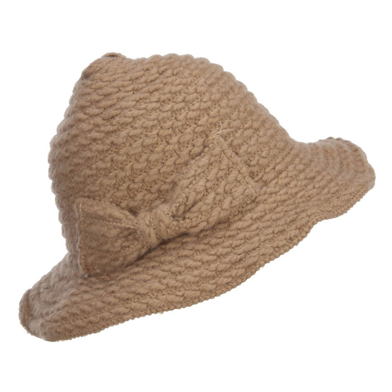 Women's Chenille Wired Brim Bucket Hat