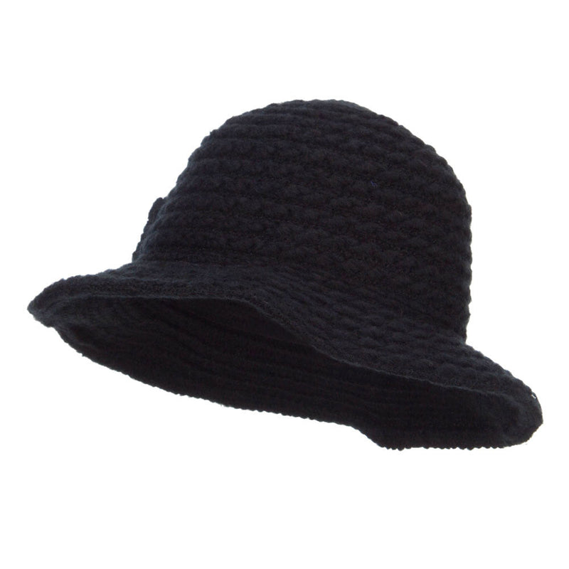 Women's Chenille Wired Brim Bucket Hat