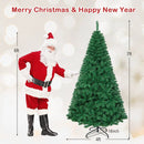 Artificial PVC Christmas Tree with Solid Metal Stand by LJGDeals