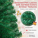 Artificial PVC Christmas Tree with Solid Metal Stand by LJGDeals