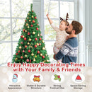 Artificial PVC Christmas Tree with Solid Metal Stand by DirectDeals