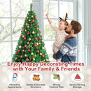 Artificial PVC Christmas Tree with Solid Metal Stand by LJGDeals