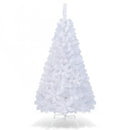 8 ft White Artificial PVC Christmas Tree with Stand by DirectDeals