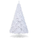 8 ft White Artificial PVC Christmas Tree with Stand by DirectDeals