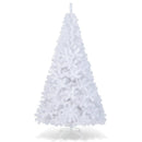 8 ft White Artificial PVC Christmas Tree with Stand by LJGDeals