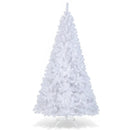 8 ft White Artificial PVC Christmas Tree with Stand by DirectDeals