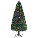 3' / 4' / 5' / 6' Fiber Optic Artificial PVC Christmas Tree by LJGDeals