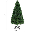 3' / 4' / 5' / 6' Fiber Optic Artificial PVC Christmas Tree by LJGDeals