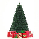 5/6/7 Feet Multicolor Artificial Christmas Tree with LED Light and Metal Stand by LJGDeals