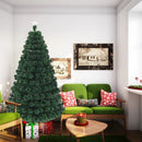 5/6/7 Feet Multicolor Artificial Christmas Tree with LED Light and Metal Stand by LJGDeals