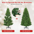 Artificial Premium Hinged Christmas Tree by DirectDeals