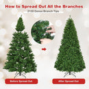 Artificial Premium Hinged Christmas Tree by LJGDeals