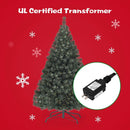 4.5 Feet PVC Pre-lit Artificial Hinged Christmas Tree by LJGDeals