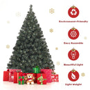4.5 Feet PVC Pre-lit Artificial Hinged Christmas Tree by LJGDeals
