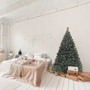 4.5 Feet PVC Pre-lit Artificial Hinged Christmas Tree by LJGDeals