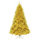 6/7.5 Feet Artificial Tinsel Christmas Tree Hinged with Foldable Stand by LJGDeals