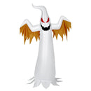 8 Feet Halloween Inflatable Ghost with Rotatable Flame LED Lights by LJGDeals