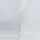 Pre-lit White Twig Birch Tree for Christmas Holiday with LED Lights by DirectDeals