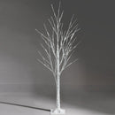 Pre-lit White Twig Birch Tree for Christmas Holiday with LED Lights by LJGDeals