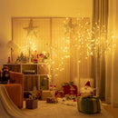 Pre-lit White Twig Birch Tree for Christmas Holiday with LED Lights by LJGDeals
