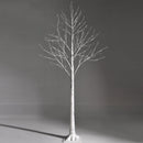 5 Feet Pre-lit White Twig Birch Tree with 72 LED Lights for Christmas by LJGDeals