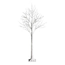 5 Feet Pre-lit White Twig Birch Tree with 72 LED Lights for Christmas by LJGDeals